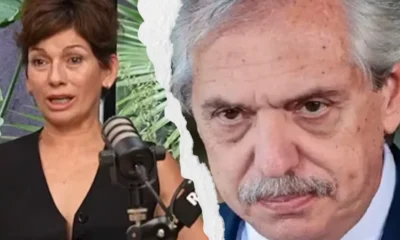 Alberto Fernández y Lorena González