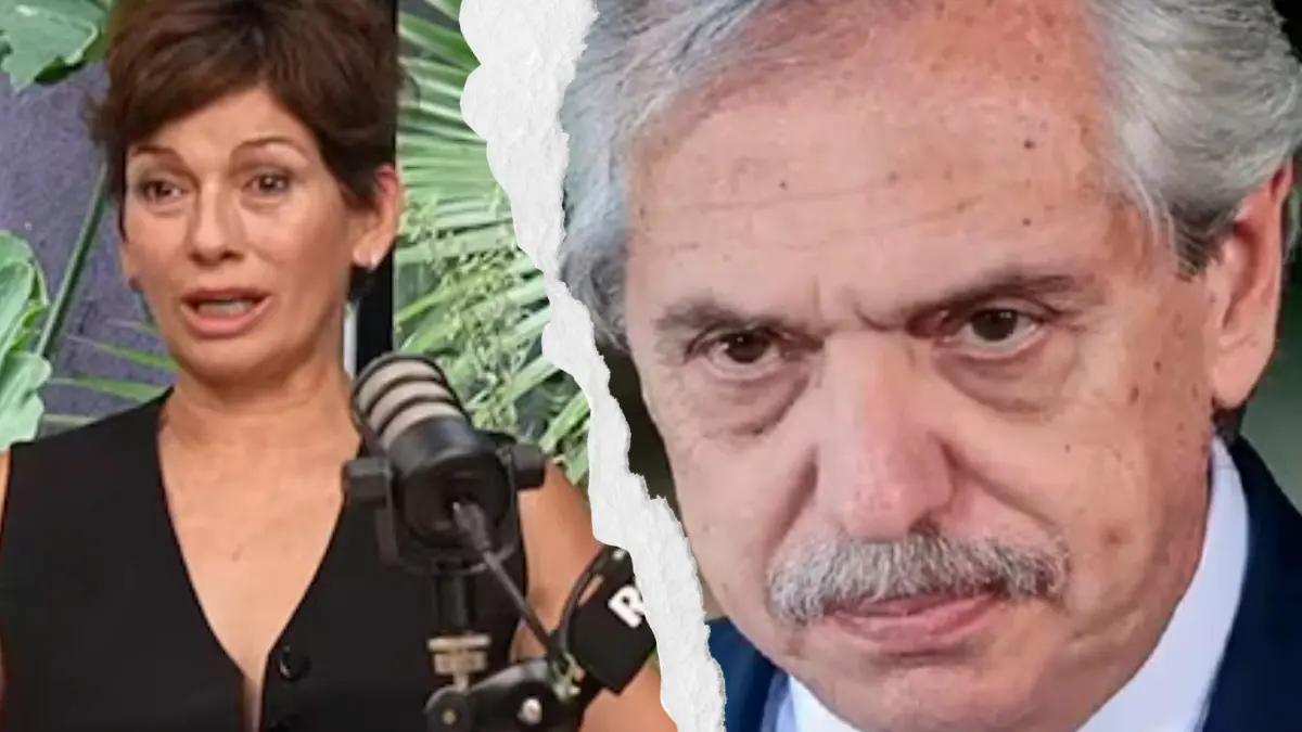 Alberto Fernández y Lorena González