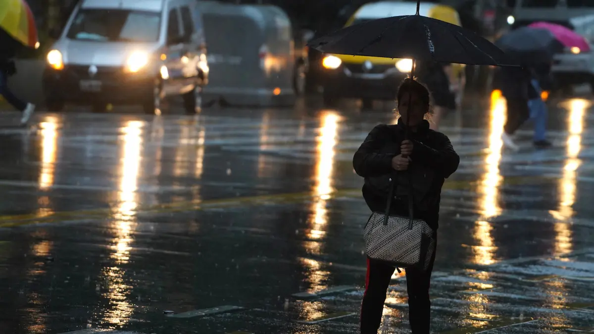 Alerta amarilla por tormentas y granizo 9 de marzo 2026