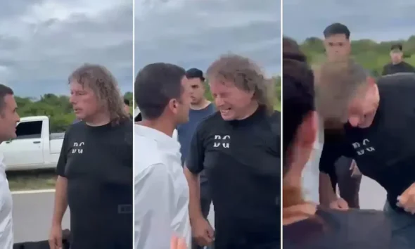 Le fracturaron la nariz a un diputado